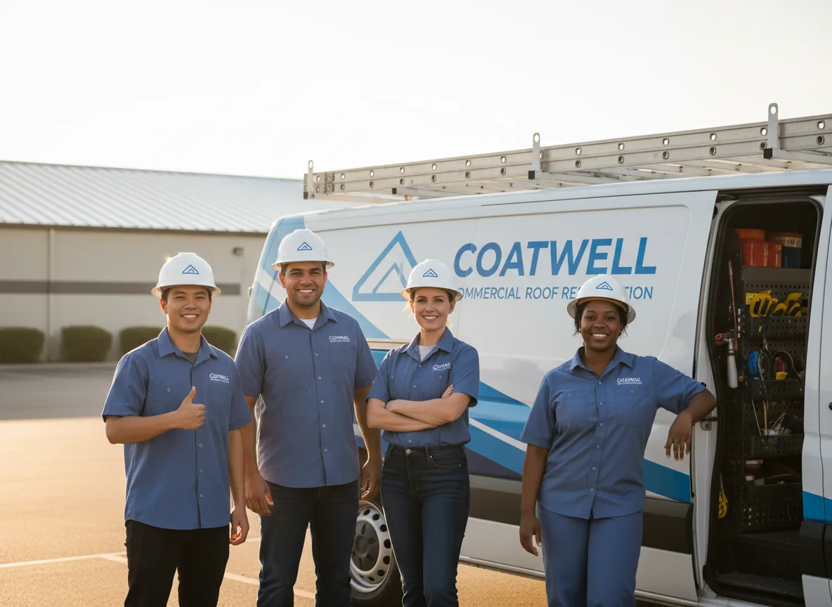 Commercial roof coating company in Woodford, VA